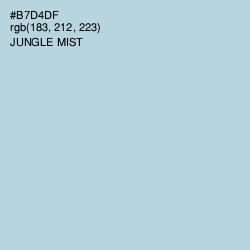 #B7D4DF - Jungle Mist Color Image
